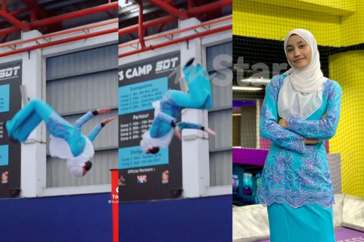 Youtuber Baru Nak Up Sanggup Panjat Pokok Pakai Baju Kurung Tak Kisah Dikata Macam Monyet Demi Content Viral Mstar