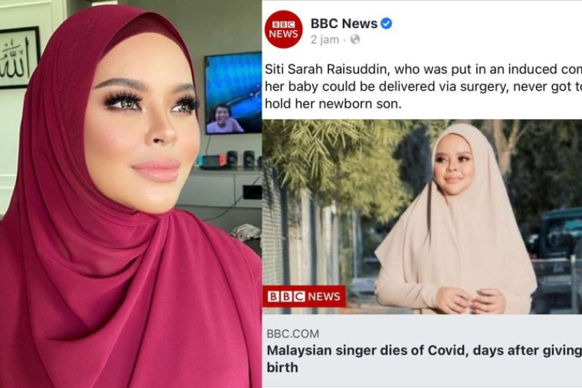 Pemergian Siti Sarah dapat liputan antarabangsa, netizen luar negara turut simpati - “Sedih... anak tiada peluang rasa pelukan seorang ibu”