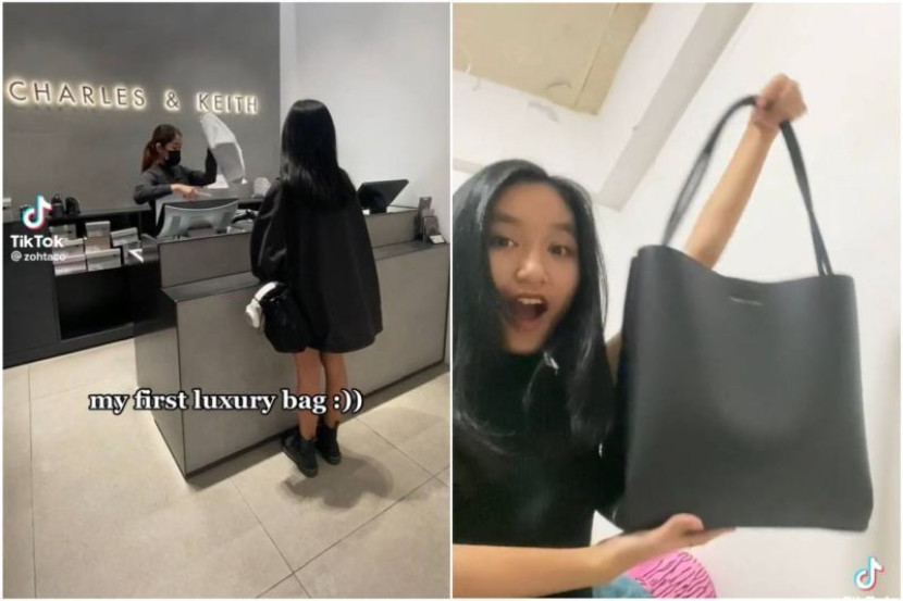 Gadis tetap anggap bapa hadiahkan beg tangan jenama mewah walau netizen  kata low class - “Setiap orang berbeza definisi bahagia” - Viral